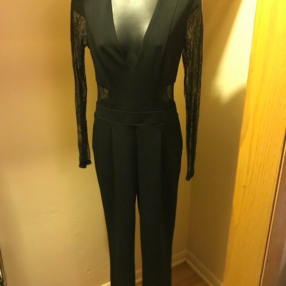 SLEEK BLACK ROMPER
